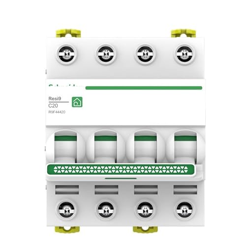 Disjoncteur 4P R9 pour tableau électrique triphasé sans protection différentielle