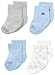 Petit Lem Baby-Boys Newborn 4 Pack Socks, Light Blue, Newborn/3 Months