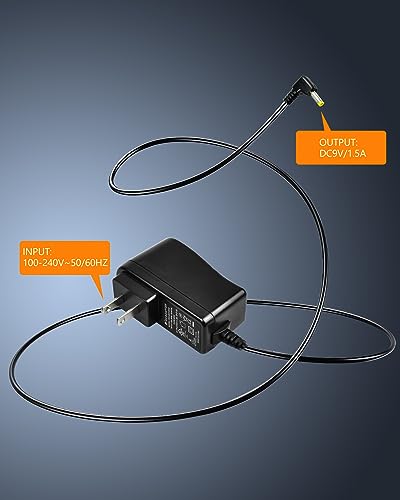 Foyu ADAPTER-9V Portable Dvd Player Charger, Replacement Wall Charger Ac-Dc Adapter Power Supply Cord thumb #1