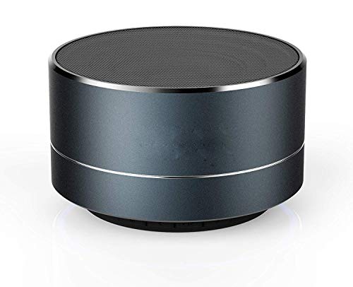 Cospex Wireless 3W Super Bass Mini Metal Aluminium Alloy Portable Bluetooth Speaker with Mic for All Smartphones