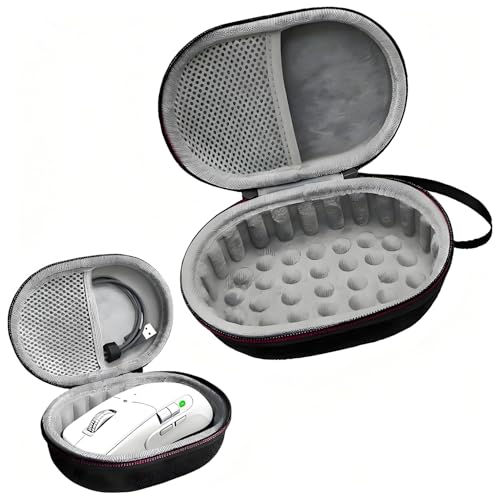 HAGICBEE Hard EVA Travel Case for MX Master 3/3S/2S Wireless Mouse | Shockproof Dustproof Waterproof Storage | Fits MX Master 3S