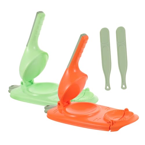 SOLUSTRE 2Pcs Dumpling Maker Press Tortilla and Dumpling Wrapper Press Convenient Kitchen Tool for Easy Dumpling Making for Family Cooking and Activities