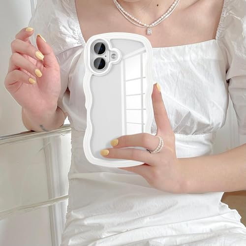 Image of Back Cover Compatible with iPhone 17 Case (6.3) Soft Touch Slim Liquid Silicone Full Protection Shock Proof Back Cover for iPhone 17 (WC White)