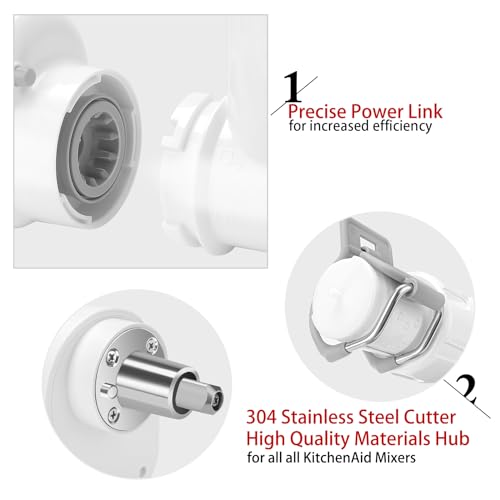 image for Gourmet Pasta Attachment for Kitchenaid Mixer,Pasta Maker Attachment S