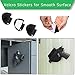 NEXT STATION Universal Pistol Holster with Magazine Pouch,Gun Safe Pistol Holder for Gun Safe Organizer Gun Cabinet Gun Safe Accessories Storage (6 Pack Black)