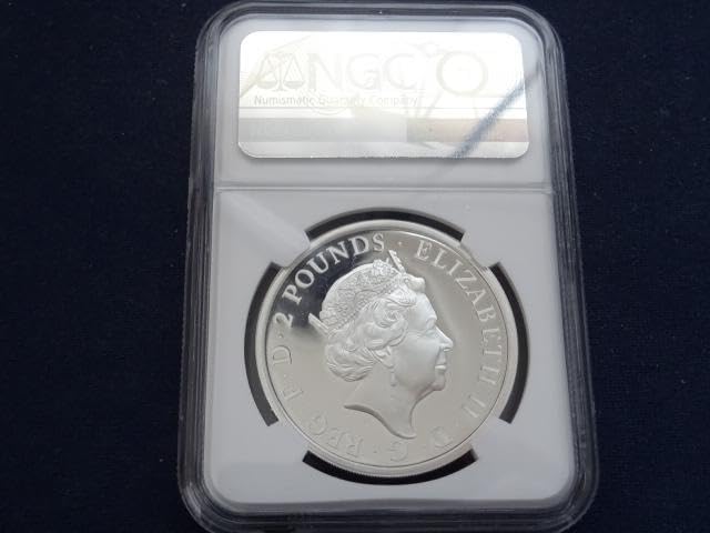 クイーンズビースト ドラゴン 銀貨＋ケース Amazon.co.jp: クイーンズビースト ウェールズのレッドドラゴン