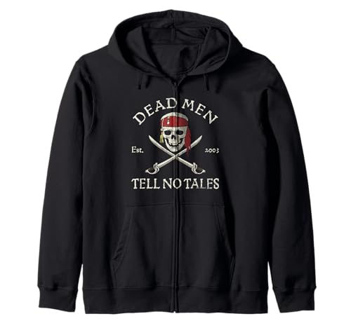 Hoodie Pirates des Caraïbes Disney veste noire pour vos soirées cinéma