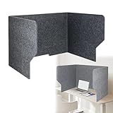 【Facile à utiliser】Dans un espace ouvert, placez-le simplement sur votre bureau for créer facilement un espace de travail. Convient aux bureaux, salles de conférence, bibliothèques, cafétérias, salles de classe, salles d'examen et autres lieux.