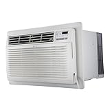 LG 10,000 BTU Through the Wall Air Conditioner, 115V, Cools up to 440 Sq. Ft. for Bedroom, Living Room, Apartment, with Remote, 3 Cool & Fan Speeds, Wall AC Unit, White
