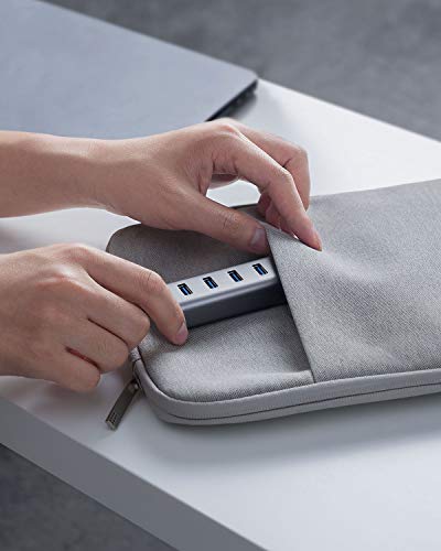 Anker Usb C Hub, Aluminum Adapter With 4 3.0 Ports, For Macbook Pro 2018/2017, Chromebook, Xps, Galaxy S9/S8, And More #TOP6