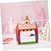 Toyvian Puppet Show Theater for Boys and Girls Shadow Playset Chinese Handmade Toys Educational Puppet Stage DIY Craft Kit