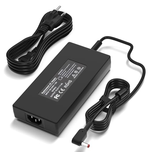 Zosam - Cargador portátil de 230 W compatible con Acer Predator Helios 300 PH315-53 PH315-52 PH315-5, compatible con Acer Nitro 5 7 V14 V15 V16 16S V17 Cable de alimentación adaptador para juegos