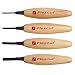 Flexcut Carving Tools, Deep U-Gouge Micro Tool Set, Razor Sharp High Carbon Steel Blades, Set of 4 (MT500)