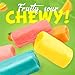 FRUIT CHEWS Candy SOUR 2 lb – Bulk Bag, Fruity Flavored, Assorted Flavors, Gluten & Peanut Free, Individually Wrapped (134 Pieces)
