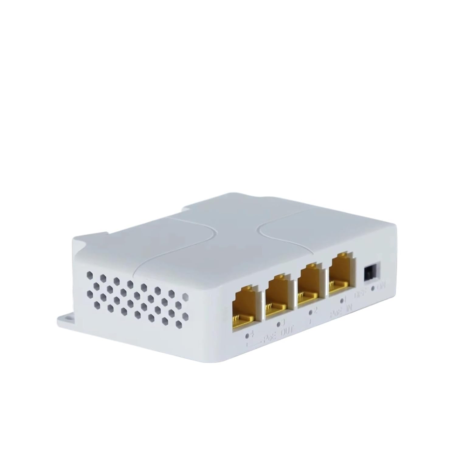 4-Port Gigabit POE Extender 100/1000M Network Switch Repeater