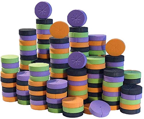 144 Pack Cloning Collars Inserts Premium Grade Foam,Better Than Neoprene for Hydroponics Plant Germination in DIY Cloner & Clone Machines, Fits 2 Inch Net Pots
