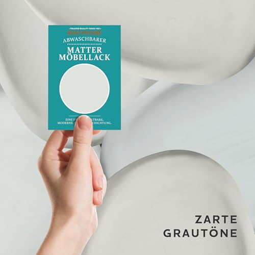 Rust-Oleum Möbellack Testerbox - Zarte Grautöne - Matt