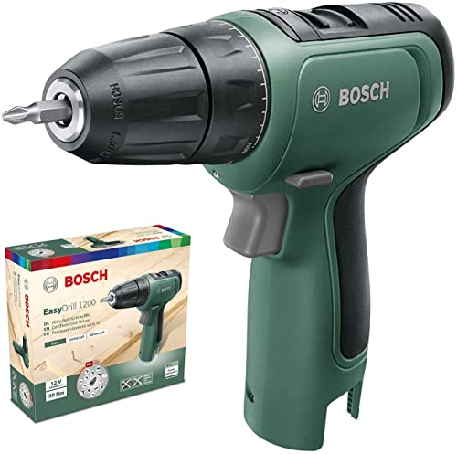 Bosch EasyDrill 1200 Trapano a batteria, corpo macchina, sistema 12V, in scatola di cartone