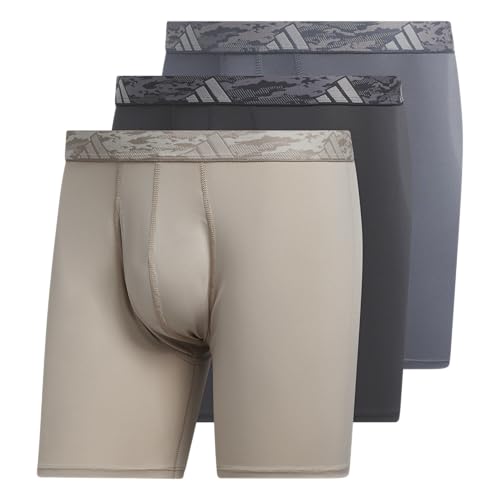 Image of Adidas Men's Performance Boxer Brief Underwear (3 Pack)