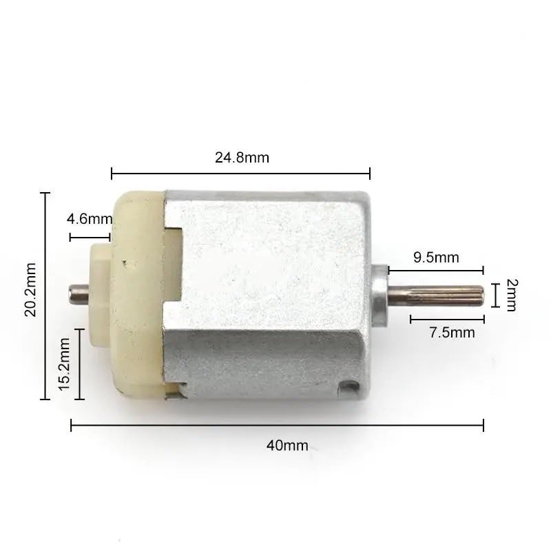 Moteur de commande centrale 12V DC actionneur serrure porte auto 40mm - 7