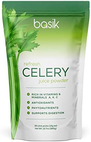 Refresh Celery Juice Powder Supplement (30 Stick Packs)