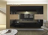 Photo Gallery furnitech an4 monaco pareti attrezate, soggiorno moderno, set mobile tv, armadio moderno, pensile … (led rgb (16 colori), an4-17bs-hgm30 1a) Photo Gallery furnitech an4 monaco pareti attrezate, soggiorno moderno, set mobile tv, armadio moderno, pensile … (led rgb (16 colori), an4-17bs-hgm30 1a)
