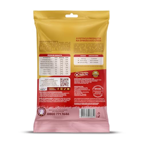 Bifinho Baw Waw para Cães Sabor Carne 50g