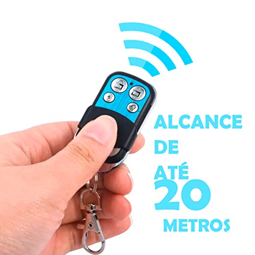 Controle Remoto Duplicador Clonador E Copiador De Alarme Carro Veículo Motor Portão Porta Eletrônico