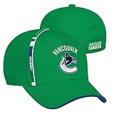 Reebok Vancouver Canucks Draft Spin Stretch Fit NHL Cap