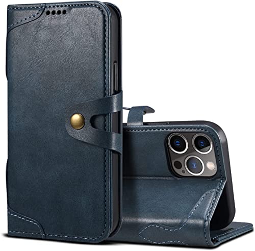Étui béquille en TPU iPhone 14 Pro bleu avec rangement cartes sécurisé - 2