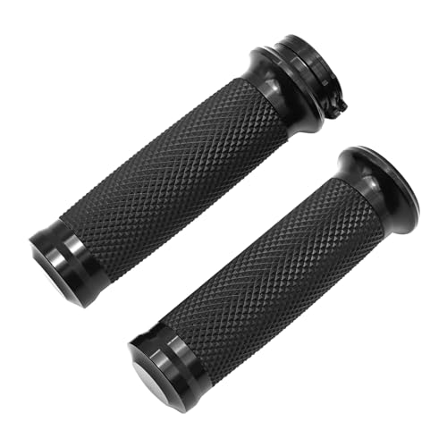 Poignées de guidon 25mm VIKKSAER haut de gamme pour finition soignée Cafe Racer