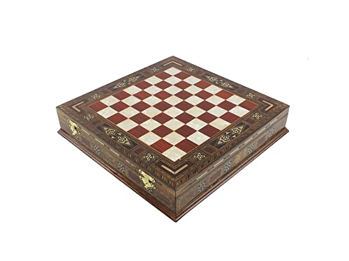 Antochia Crafts 11 Inches Custom Chess Set - Personalized Chess Set - Gift Idea For Son, Husband, Father And Anyone For Birthday, Anniversary And Any Occasion #TOP5