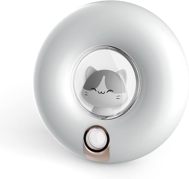 Searon Rechargeable Motion Sensor Night Light Kids, Under Cupboard Lights, Dimmable Cabinet Lights for Stairs Wardrobe Closet Bedroom Hallway Drawer Shed Toilet Garage (Measure Φ93 x T31)