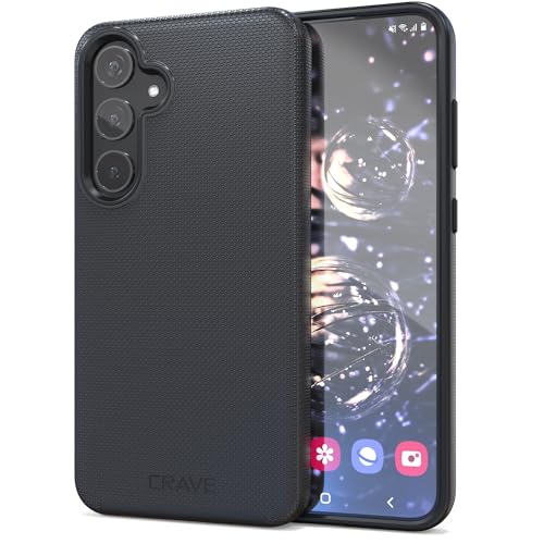 Image of Crave for Samsung Galaxy S24 Plus Case, Shockproof Protection Dual Layer Case for Samsung Galaxy S24 Plus (6.7 inch) - Black