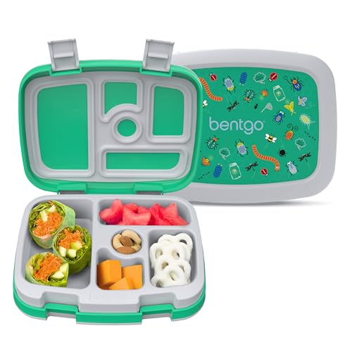 Bentgo Kids Prints Leak-Proof, 5-Compartment...