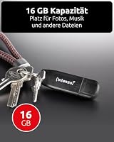 Intenso Rainbow Line 16 GB USB-Stick USB 2.0 Schwarz – Ansicht 2