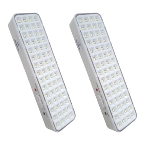 Kit 2 x Luminaria 60 leds 12V 24V pra bateria solar camping