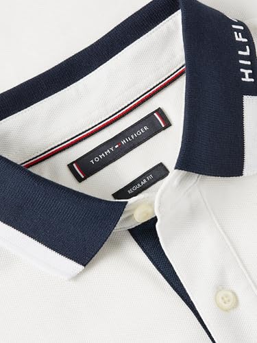 Polo Tommy Hilfiger para Hombre de Manga Corta, Ajuste Regular con Detalle en Cuello Gráfico miniatura 5