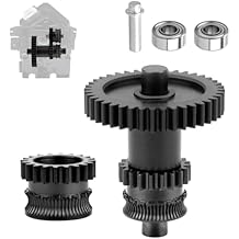 Kobra 2 Extruder Gear 3D Printer Nano Coated Extruder Gear, Dual-Geared Direct Drive Extruder Kit for Anycubic Kobra 2, Kobra 2 Pro, Kobra 2 Plus, Kobra 2 Max FDM 3D Printers