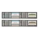 WUSILILU 2Pcs 34' Wall Mount Media Storage Rack, CD DVD Organizer Metal Floating Shelf，Cube Storage Media Shelf and Video Game Organizer Decorations for Home, Study Room, Bedroom（Black）