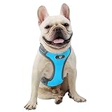 Ajustable: La correa ajustable para el pecho se adapta mejor al cuerpo del perro. Simplemente pase el arnés por la cabeza del perro y luego cuidadosamente las hebillas en ambos lados para completar todo el proceso de uso.