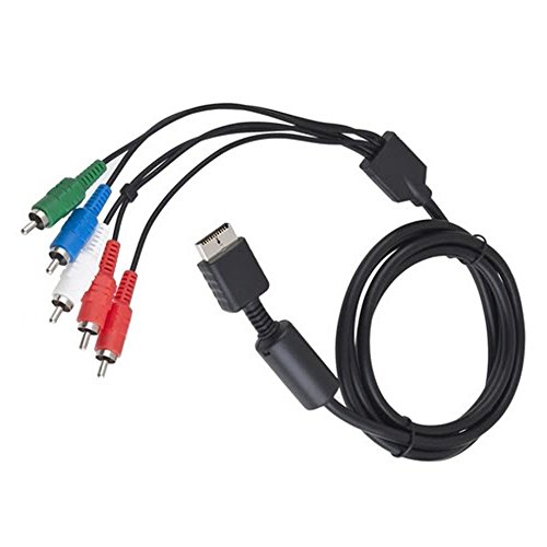 Image of Technotech HD Component AV Video-Audio Cable Cord for Sony PlayStation 2 3 PS2 PS3 Slim Pro