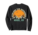 8.5 oz, Klassisch geschnitten Mogul, Nevada — Erkunden Sie die Natur Sweatshirt