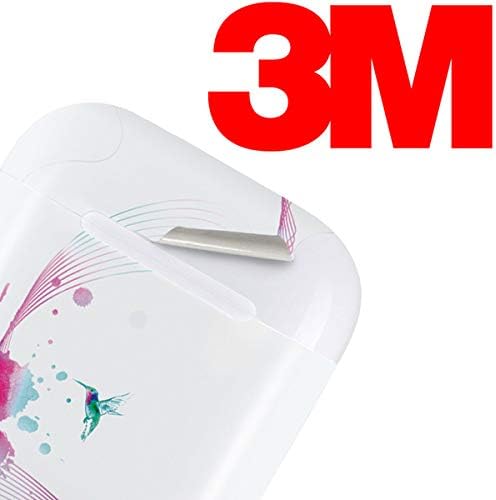 Skinit Decal Audio Skin Compatible with Apple AirPods 2 - Violet Harmony (Hummingbird) Design