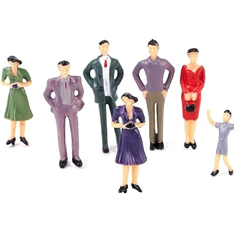 50 Pack Model People Figures Set Cover