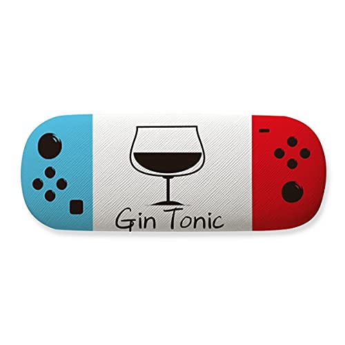 Étui pour lunettes de jeu Contour de Gin Tonic idéal sur votre bureau gaming