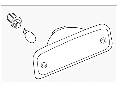 Genuine Nissan Parts - Lamp Assy-Stop,High Mounting (26590-1PA0A)