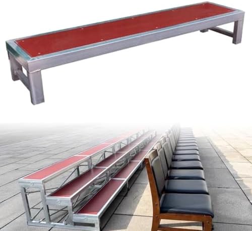 Choral Risers Choir Stairs Riser Platform Stage Anti Slip Singing Steps School Church Theater Concert,Multi-Functional Choir Risers - Durable Tiered Seating & Speaking Stand for Group Perfor