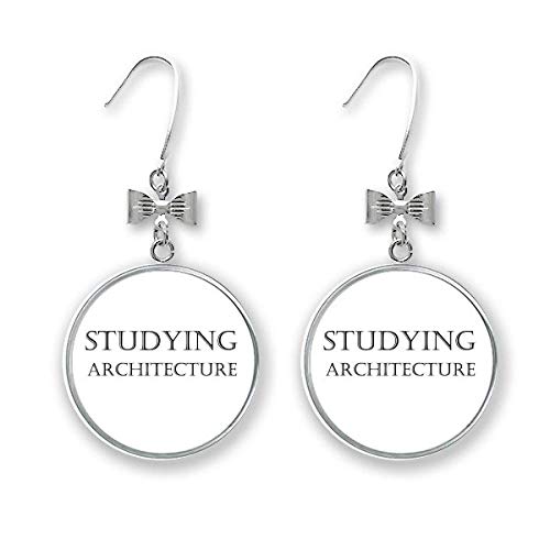 Boucles d'oreilles à tige courtes sans douleur pour étudiante en design d'espace