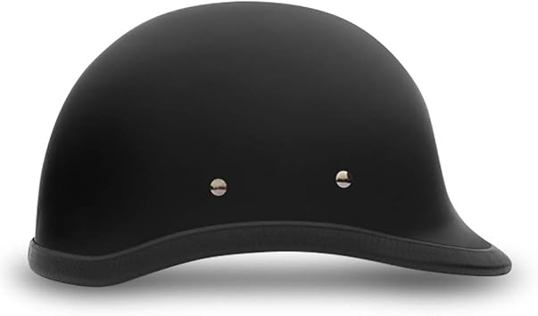 Daytona Helmets Hawk Headgear for Men - Novelty Half Helmet with Breathable Liner - Retro Skull Cap Helmet with Head Wrap